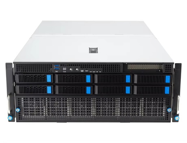 Original ESC8000-E11 4U Dual-Socket GPU Server | 5th Gen Intel Xeon Scalable Processors in Stock