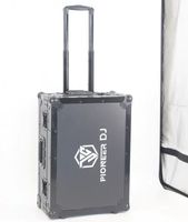 Pioneer DJ FLX4 FLX6 FLX10 Flight Case Pliable Personnalisé pour Équipement DJ avec Plateau pour Ordinateur Portable en Alliage d'Aluminium Pratique Impression Personnalisée OEM