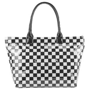 Bolso de Mano Tipo Tote de PVC/Nylon, Personalizado, Casual, para Playa, Abierto, Portátil, sin Asa, Capacidad de 1-1.9L, No Impermeable, para Mujer - Product Image 2
