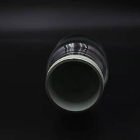 Dôme de boule à neige vide à faire soi-même, en verre transparent en forme de cône, avec résine durable, logo personnalisé pour cadeaux personnalisés