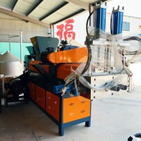 Machine de fabrication de granulés de plastique recyclé PP PE HDPE LDPE - Granulateur robuste avec approvisionnement direct d'usine et garantie de 2 ans