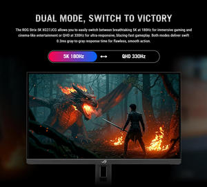 Moniteur de jeu A.S.U.S ROG Strix 5K XG27JCG 27 pouces 5120*2880 180Hz (OC) 0,3 ms Fast IPS Double mode (180Hz(OC) ou QHD 330Hz) - Product Image 6