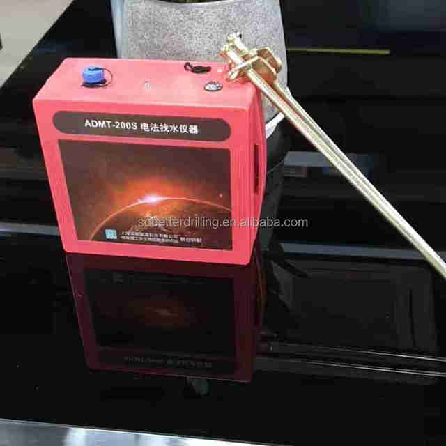 Water Detector ADMT-200S Underground Water Survey Detector 100-300m Stainless Steel Well Drilling Drilling Tool Forging