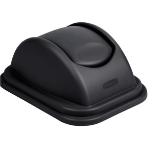Coperchio ribaltabile Rubbermaid per bidone dei rifiuti da 39 litri, nero - Product Image 2