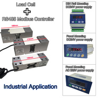 Celda de Carga Tipo S de 70x60x25mm, 200kg - 1000kg, Sensor de Pesaje Inteligente con Salida Analógica 4-20mA, Celdas de Carga RS-485 Modbus