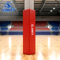 Protection carrée à 4 côtés pour poteau de gym extérieur, coussin de sécurité pour colonne