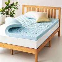 Vakuum verpackt Hochwertige Fabrik Hot Sell High-Density Memory Foam Schönheit Blue Bed Airflow Topper Gel Memory Foam benutzer definierte
