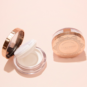 Bedak Tabur Finishing untuk Wajah, Efek Soft Focus, Ringan, Mengontrol Minyak, Memperpanjang Daya Tahan Riasan