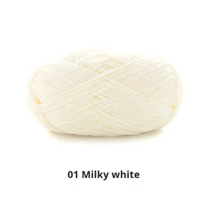 Quzhise Tay Dệt Kim Số 2 Của Phụ Nữ Khăn Sợi Bóng 100G Tự Làm Đan Búp Bê Đan Vật Liệu Kit Quà Tặng Cho Bạn Trai - Product Image 6