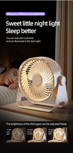 Ventilateur d'été à grande vitesse refroidissement par glace ventilateur portable rechargeable mini bureau usb main turbo personnel Mini ventilateur - Product Image 4