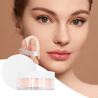 Nouvelle Poudre Libre Minérale Translucide 20 Couleurs, Fixatrice de Maquillage Longue Durée, Contrôle du Sébum, Résistante à l'Eau, Fini Mat Lisse