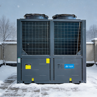 Pompe à chaleur JIADA 165 kW pour chauffage, refroidissement et ECS |   35 dB |   R32 |   Convertisseur DC |   Chauffe-eau à pompe à chaleur air-eau tout-en-un |   380V |