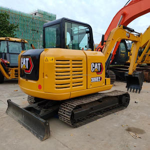 Excavateur hydraulique sur chenilles 306E 6TON Cat d'occasion 306 305.5e Mini-pelle originale japonaise à vendre - Product Image 4