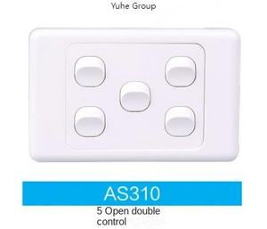 Interruptor y enchufe eléctrico estándar australiano, panel de enchufe de corriente, enchufe y interruptor de corriente para hotel - Product Image 6