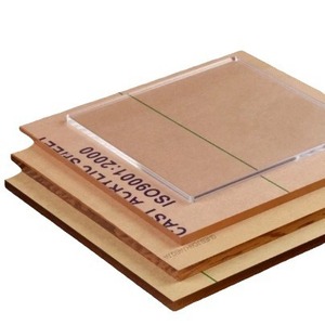 Plaque acrylique Huitong 3 mm transparente avec revêtement UV, gravure et découpe pour salon, bureau, centre commercial - Product Image 1