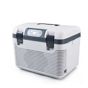 Portable <b>Mini</b> Refrigerator 19L 24V Car <b>Cooler</b> For Trucks And Homes Dual Use Cooling And Insulating Box Direct Cooling ABS - Product Image 2