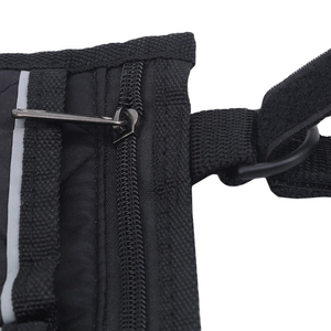 Sac latéral en tissu non tissé pour fauteuil roulant et chaise de plage, avec bande réfléchissante, pour équipement mobile mural à roulettes - Product Image 2