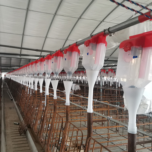 PH Large Capacity Industrial Automatic Gestation Stall Pen Pig Feed Line System | Hog <b>Farm</b> Livestock Conveyor Feeding Equipment - Product Image 4