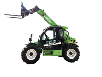 Chariot télescopique avec boîte de vitesses, moteur et pompe pour utilisation en ferme et sur chantier, capacité de 3 tonnes, faible entretien