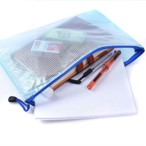 Bolsas de malla impermeables con cremallera, 9 colores, paquete de 18, 8 tamaños, <span class=keywords><strong>para</strong></span> documentos, viajes, oficina, escuela, rompecabezas, ¡en oferta! - Product Image 3