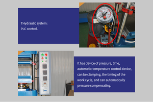 SKZ401 25T 50T Rubber Hydraulic <strong>Vulcanizing</strong> Press Machine - Product Image 5