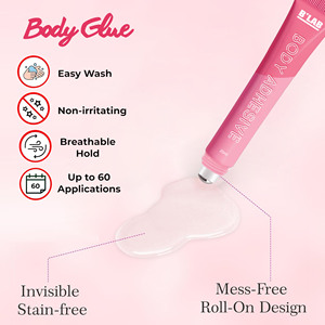 Nuovi Arrivi: Colla per il Corpo Roll-on Ipoallergenica, Spray Rimuovi Adesivo, Colla per il Corpo Resistente all'Acqua e Kit di Rimozione per Moda - Product Image 3