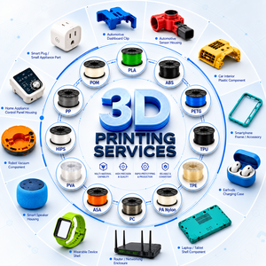 OEM Resin Car Interior Button Panel 3D Printing Service with SLA Process for High Detail Prototype Samples - Product Image 1