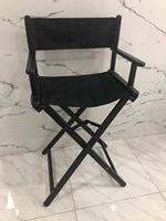 Chaise de directeur en aluminium pliante en toile d'extérieur Beach Bar Office Makeup Chair Formal Dinning Chairs