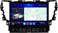 Autoradio Android 1080P pour Toyota Alphard 40, Lecteur de tableau de bord Qualcomm 6125 8+256G prenant en charge la caméra 3D 360° et le HDMI