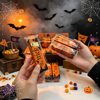 Jouet sensoriel anti-stress en TPE, pieuvre Halloween, à presser, pour filles et garçons, vente en gros