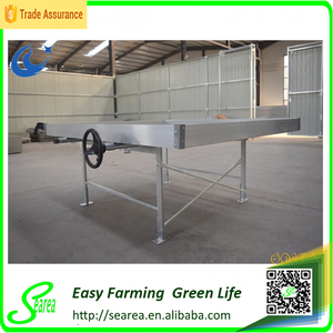 <span class=keywords><strong>Table</strong></span> roulante pour serre, plateau d'irrigation par inondation, <span class=keywords><strong>table</strong></span> d'irrigation par flux et reflux pour légumes de serre, fournie directement par l'usine - Product Image 3