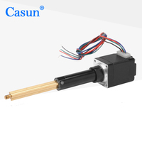 Moteur pas à pas hybride captif NEMA11 28 mm, micro-actuateur linéaire, mini-vis à métaux, 12-24 V CC, 2 phases, certifié CE/ISO/RoHS, haute performance