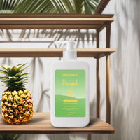 Nature Spa Lotion Corporelle Biologique Ananas Noix de Coco 400g Gommage Bain Meilleure Vente en Thaïlande Gel Douche Blanchissant Beauté Soins de la Peau