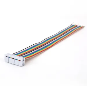 Cable de alta temperatura personalizable 200c UL 10002 28awg X1Cables de alambre de silicona Arnés de cable Cable conductor de cobre