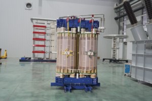 CE-Zertifizierter 6kV 6,9kV Dreiphasiger 3150kVA Trockentransformator, Nicht-Verkapselt, Umweltfreundlich, Belüftet, Verteilungstransformator - Product Image 5