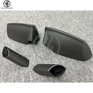 High Quality Dry Matte Carbon Fiber (Replacement) <b>Mirror</b> Cover Side <b>Mirror</b> for Lambo Aventador LP700 2011-2015 - Product Image 3