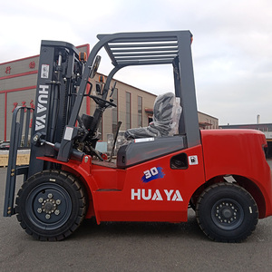 Best verkochte 3 ton, 3,5 ton, 4 ton, 5 ton diesel vorkheftruck met Japanse motor, vierwielaandrijving en hydraulische heftruck, hoge kwaliteit - Product Image 1