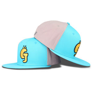 หมวกแก๊ป Tcap China 6 แผง แบบ Snapback  หมวก Snapback  อะคริลิคผสมขนสัตว์  ปักโลโก้ตามสั่ง - Product Image 1