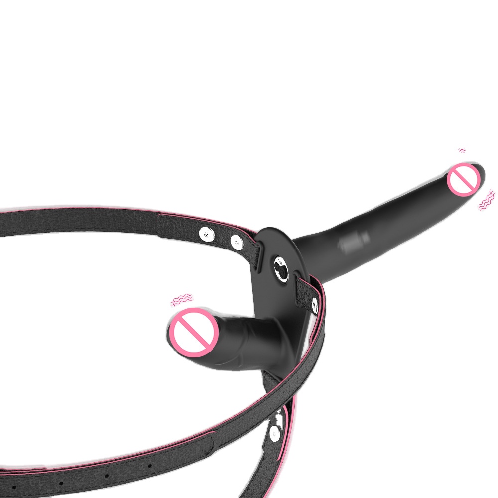 Großhandel 10 Frequenz Vibration Zwei Köpfe Tragbare Dildo Silikon  Lederhose Lesben Simulation Penis Für Männer und Frauen| Alibaba.com