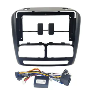 Kit de tablero adaptador de salpicadero de marco de Radio de coche de 9 "para FIAT DOBLO 2010 2015-263 OPEL COMBO TOUR D Android 2Din MP5 Player Panel ESTÉREO