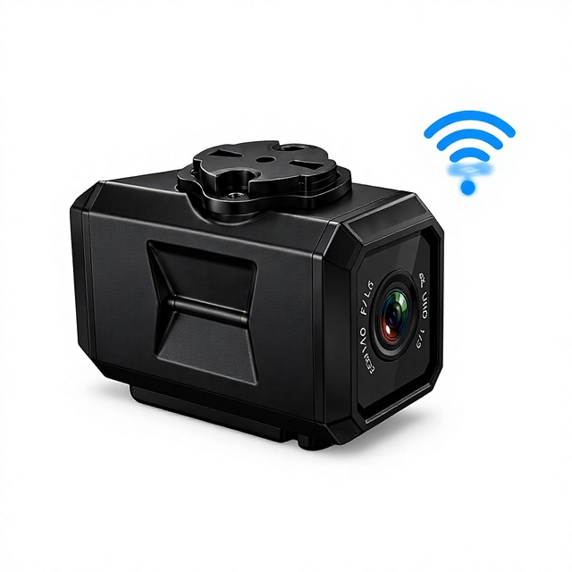 4K Mini Action Camera WiFi Portable Video Recorder Touch Screen Body Cam for Outdoor Travel