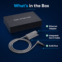 Adaptor Ethernet Starlink untuk Internet Satelit Starlink GEN2/V2 - Performa Tinggi, Kualitas Tinggi, Tersedia