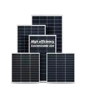 Preço do painel solar mini poli e monocristalino 12v 18v 24v 100w 150watt 160w Mono Pv Módulo 100w Painel Solar