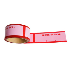 Custom Security Void Tamper-Evident Seal Label <strong>Sticker</strong> Secure Numbered Vinyl <strong>Print</strong> for Delivery Box Package - Product Image 3