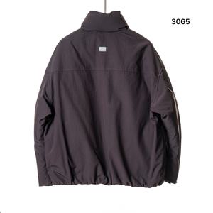 Hot <b>Sale</b> Premium New Design Custom Thick Embossed Hooded Casual Zipper Winter Keep Warm Padded <b>Jacket</b> Character Pattern Men - Product Image 4