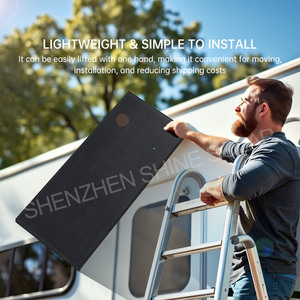 Nhà máy bán buôn hpbc linh hoạt panel năng lượng mặt trời mô-đun 120W 200W Mono BC etfe năng lượng mặt trời tế bào 120W linh hoạt panel năng lượng mặt trời - Product Image 2