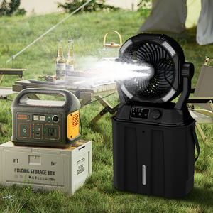 Ventilador de Refrigeración con Agua, Batería de 16000mAh y 6 <span class=keywords><strong>Litros</strong></span>, 3 Velocidades, para Camping, Patio, Playa - Product Image 5
