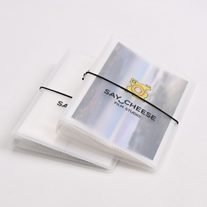 Couverture en PVC personnalisée en usine professionnelle <span class=keywords><strong>Album</strong></span> <span class=keywords><strong>Photo</strong></span> simple Page intérieure transparente 2*6 4*6 pouces couverture en tissu flexible - Product Image 3