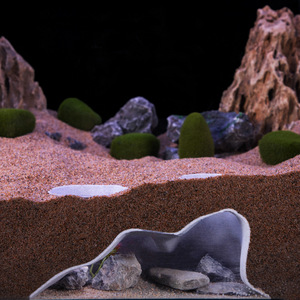 Decoración de paisajismo para peceras, túneles de escape de peces y camarones impresos en 3D, nidos de cría de peces que habitan en el fondo, camas de puesta de huevos - Product Image 4