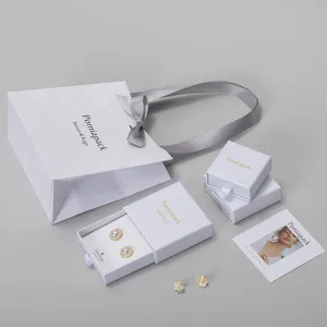 Caixas De Embalagem De Jóias Anel Personalizado Pulseira De Luxo Jóias Custom Chain Colares embalagem bijoux